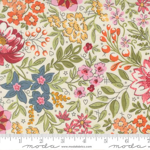 44"  - Moda - Fieldrush Covent - "Opal" -  100% Cotton