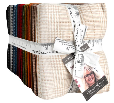 Moda -Fat Quarter Bundle - "Flannel Gatherings" - 18"x 22" -32 pcs