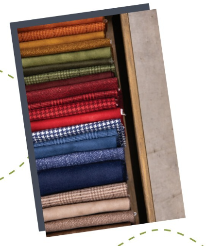Moda -Fat Quarter Bundle - "Flannel Gatherings" - 18"x 22" -32 pcs