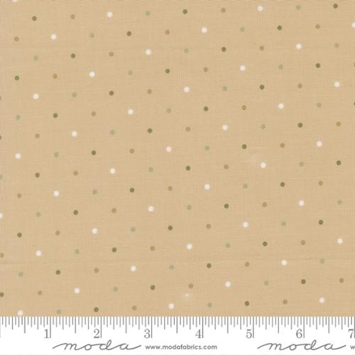 44"  - Moda -  "Magic Dot"  -Oatmeal-  100% Cotton