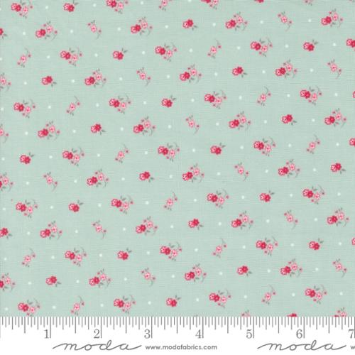 44"  - Moda - My Summer House -  "Aqua" - 100% Cotton