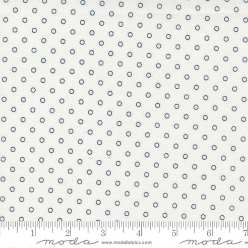 44"  - Moda Fabrics - Nantucket Summer "Cream" -  100% Cotton