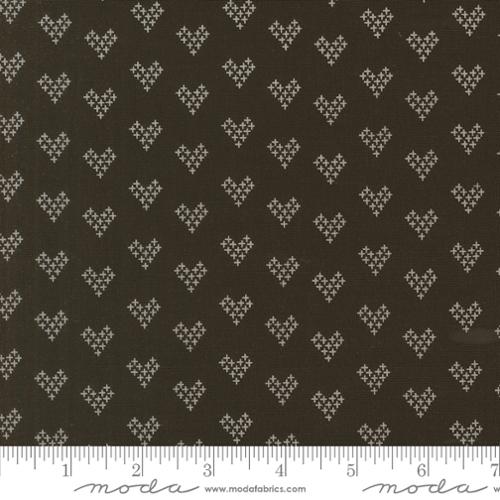 44"  -Moda Fabrics "Threads"  Black - 100% Cotton