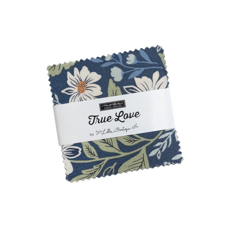 Moda -Mini Charm Pack - "True Love" -2.5"x 2.5" -42 pcs