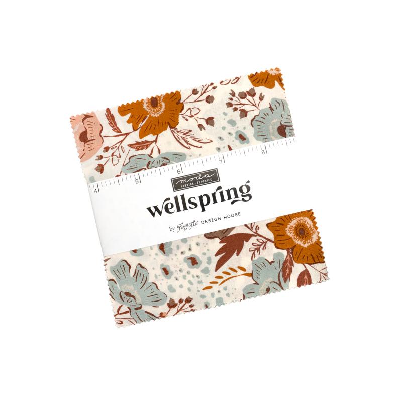 Moda -Charm Pack - "Wellspring" - 5"x 5" -42 pcs