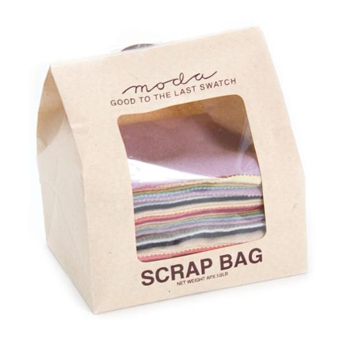Moda -Wool Scrap Bag - 1/2 lb bag