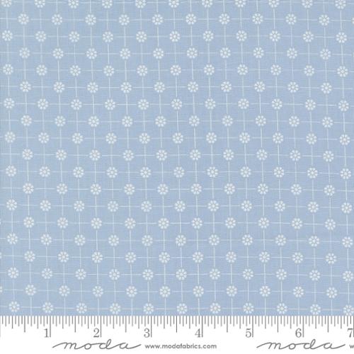 44"  - Moda Fabrics - Cottage Charm -  "Glacier2" - 100% Cotton