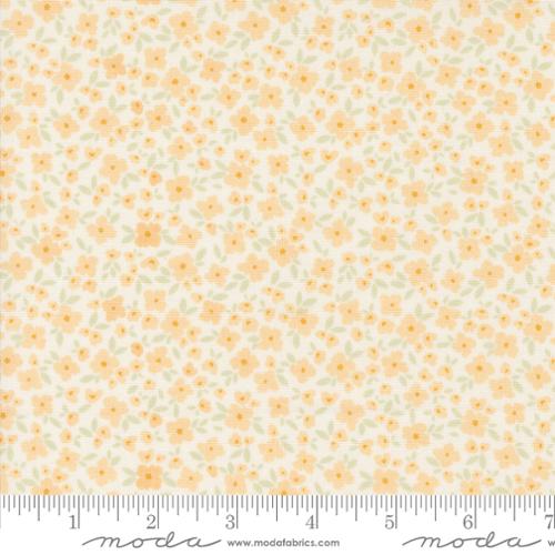 44"  - Moda Fabrics - Cottage Charm -  "Enjoyable Yellow" - 100% Cotton