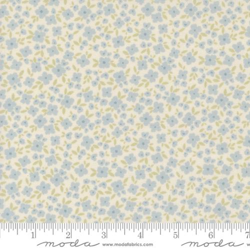 44"  - Moda Fabrics - Cottage Charm -  "Light Blue" - 100% Cotton