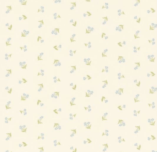 44"  - Moda Fabrics - Cottage Charm -  "Porcelin" - 100% Cotton
