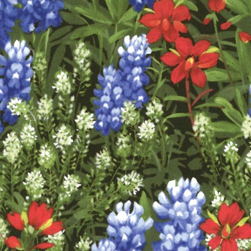 44"  - Moda Fabrics - Wildflowers Basics Summer -  100% Cotton