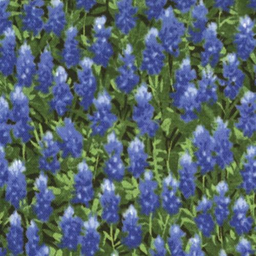 44"  - Moda Fabrics - Wildflowers "Bluebonnet" -  100% Cotton