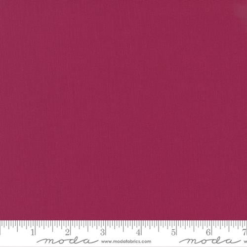 44"  - Moda - Bella Solids -  "Garnet" - 100% Cotton