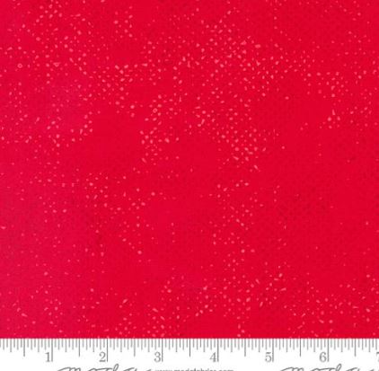 44"-Moda Spotted Red 1660 28   100% Cotton