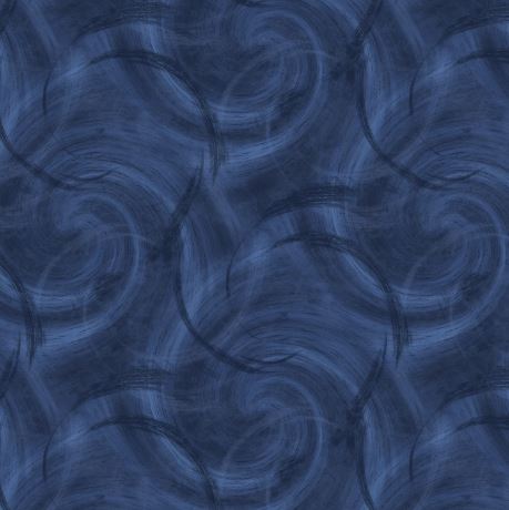 108"-Navy Quasi Circle Texture Flannel 108in Wideback