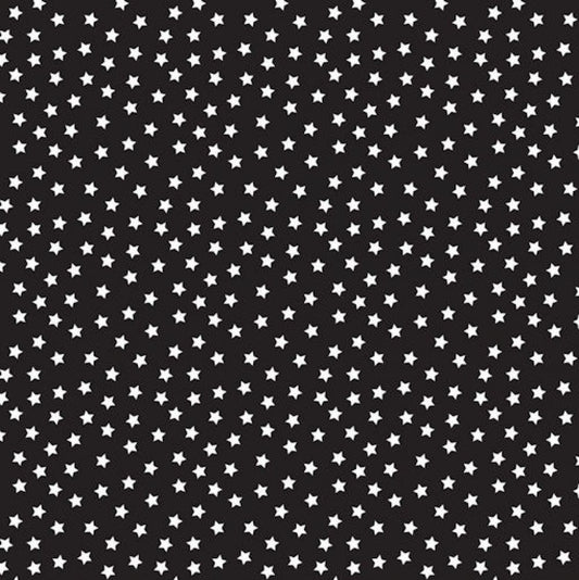 108" White Stars on Navy Background