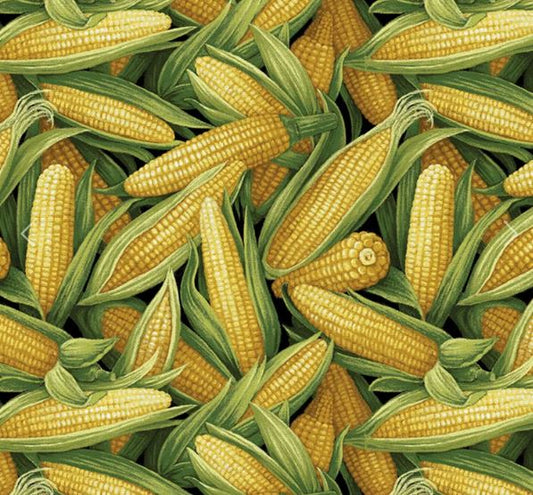 44"-Paintbrush Studio "Farmer John's Corn" 100% cotton