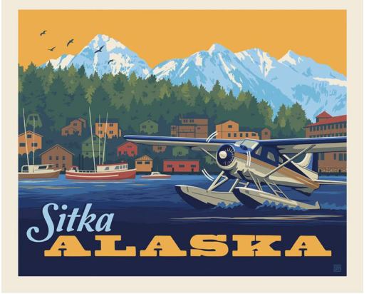 Panel -  "Sitka Alaska" - 100% Cotton
