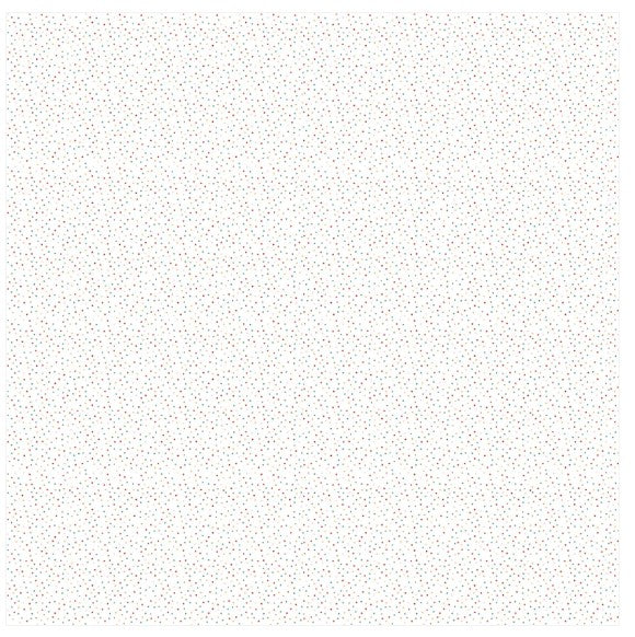 44" Poppie Cotton -  Country Confetti  - "Marshmallow New White" -  100% Cotton