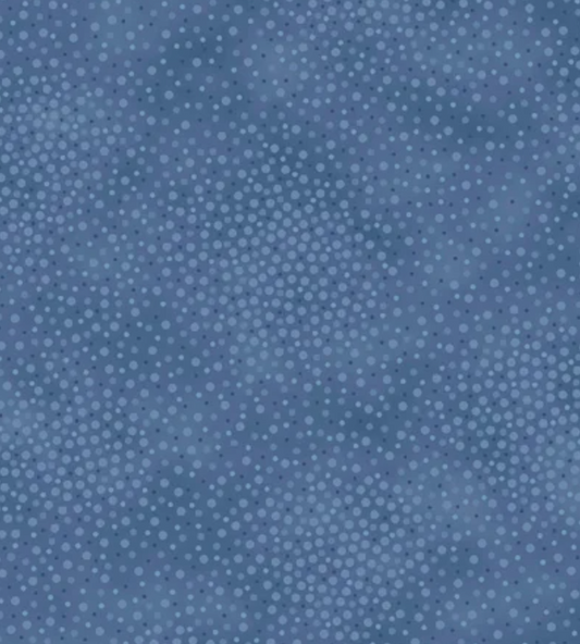 108"  - QT Fabrics -  Spotsy -  Blue -  100% Cotton