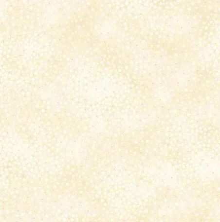108"  - QT Fabrics -  Spotsy -  Cream -  100% Cotton