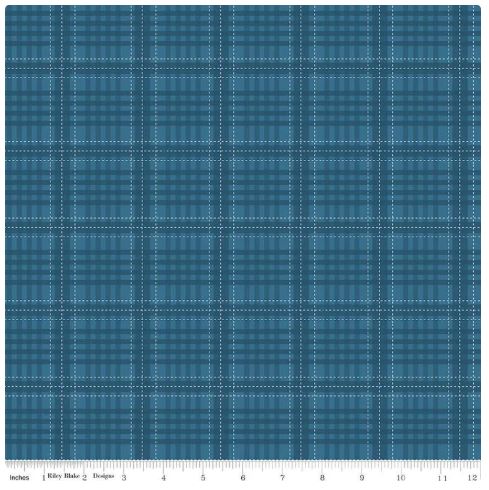 44"- Riley Blake - "Country Life - Flannel Shirt" - 100% Cotton