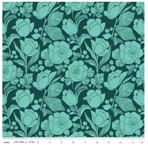 44"- Riley Blake - "Flower Farm" - 100% Cotton