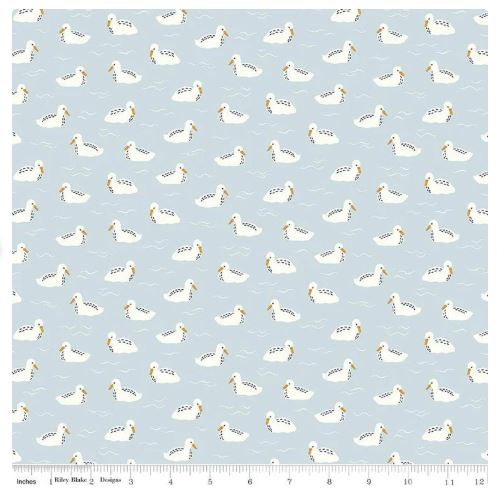 44"- Riley Blake - "Little Swans" - 100% Cotton
