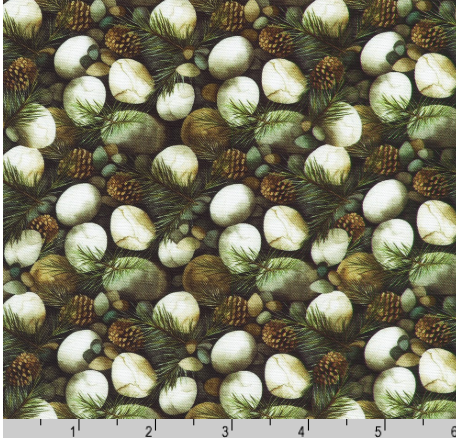 44"  - Robert Kaufman -  Nature Retreat "Tidepool" -  100% Cotton