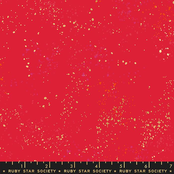 44"  - Moda - Ruby Star Society -  "Speckled Metallic Scarlett" -  100% Cottonxxxxx