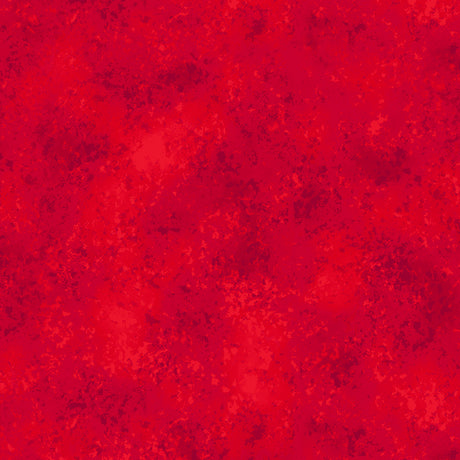 44"  - QT Fabrics- Rapture Mottled Blender "Red"  -  100% Cotton