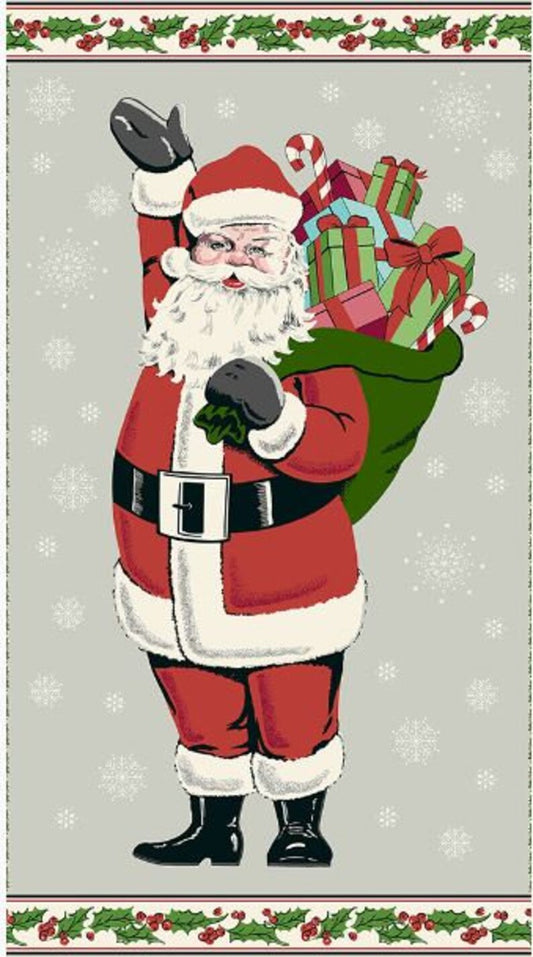 Panel -  24"  "Retro HoHo"  - 100% Cotton