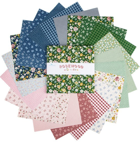 Riley Blake -Layer Cake - "Rosewood" -10"x 10" -42 pcs