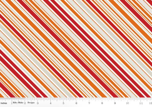 44" - RILEY BLAKE DESIGNS GAME DAY STRIPES