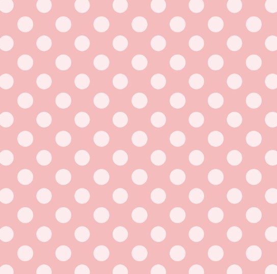 44"  - Studio e -  "Rose Polka Dot" -  100% Cotton