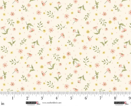 44"  - Studio e -  Layla "Warm White" -  100% Cotton