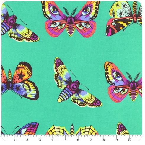 44"  -Free Spirit "Butterfly Hug" - 100% Cotton