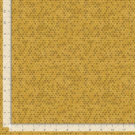 44" Timeless Treasures - "Honeycomb" - 100% Cotton