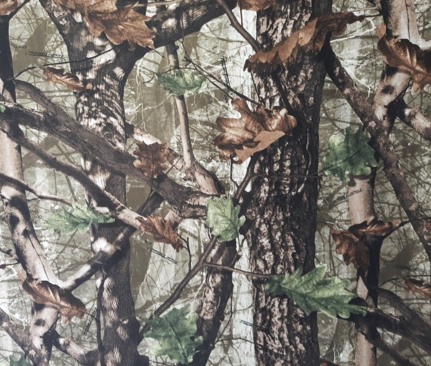 60" - True Timber Camo - 100% Polyester Suede