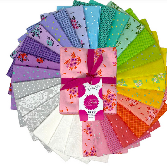 Tula Pink-Fat Quarter Bundle -"True Colors"-18 x-22-28-pcs