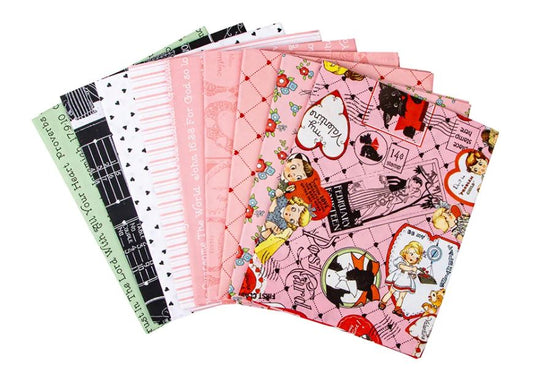 Riley Blake: Take Heart - 1 Yard Bundle