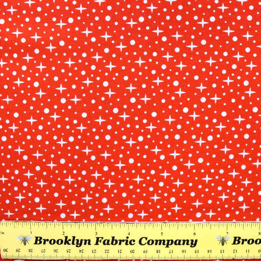 44"-Robert Kaufman- "Paintbox" - Tiger Lilly - 100% Cotton