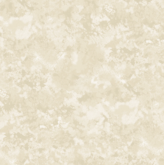 44"  - "Tonal Grunge"  - Cream - 100% Cotton