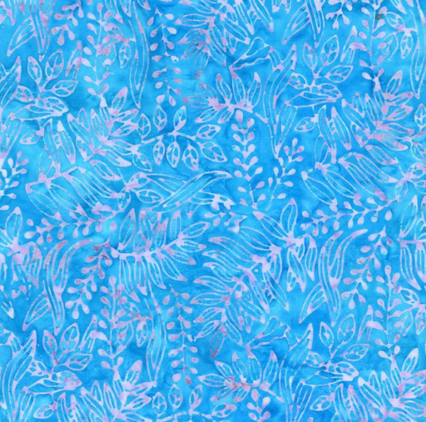 44"-Timeless Treasures - TONGA- Turquoise - 100%-cotton