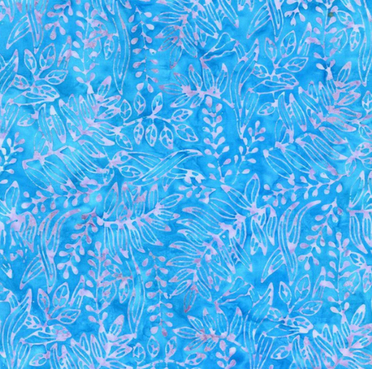 44"-Timeless Treasures - TONGA- Turquoise - 100%-cotton