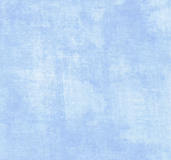44"  - Wilmington Prints -  Dry Brush-  Baby Blue - 100% Cotton