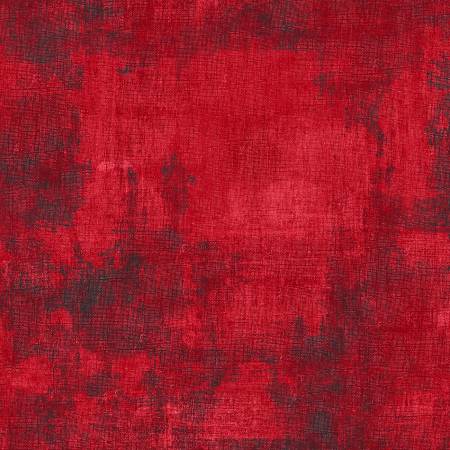 44"  -Wilmington Prints-"Dry Brush" - Red - 100% Cotton