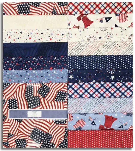 Wilmington Prints - Layer Cake - "Founding Glory" -  10" x 10" squares 42 pcs