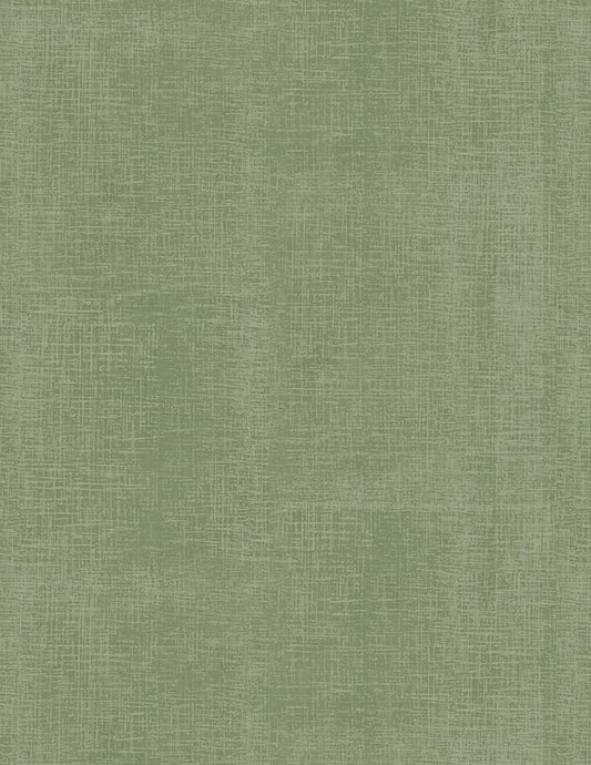 44"-Wilmington Prints - Canvas Texture - Sage 100% Cotton