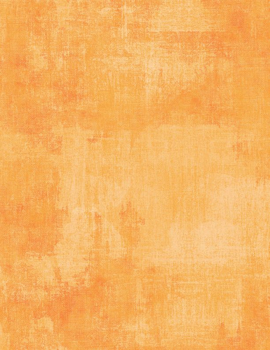 44"-Wilmington Prints - Dry Brush - Citrus Med. Orange - 100% Cotton